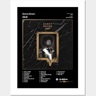 Danny Brown - Old Tracklist Album Posters and Art